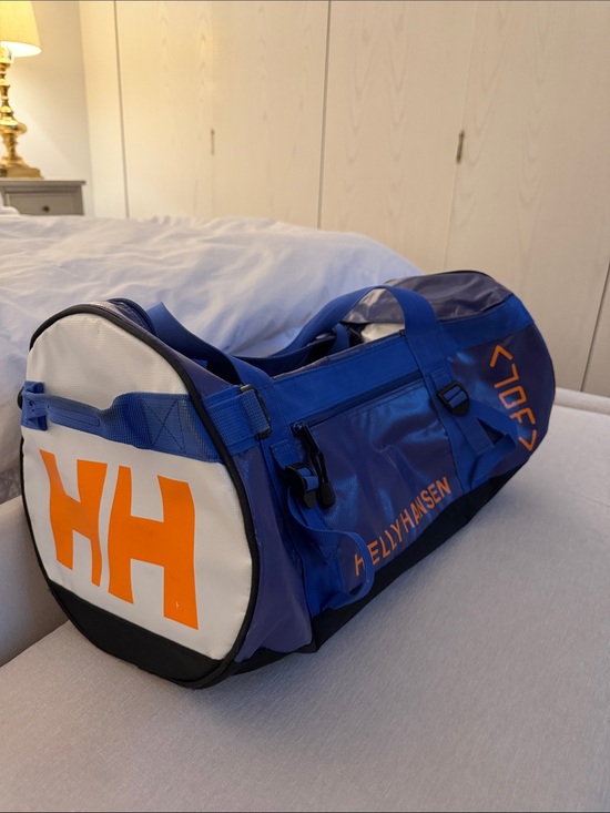 Helly Hansen Other - Helly Hansen Blue and Orange Duffel Bag